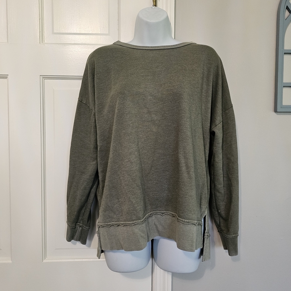 Buffalo David Bitton Tops - Buffalo David Bitton Sage Green Top